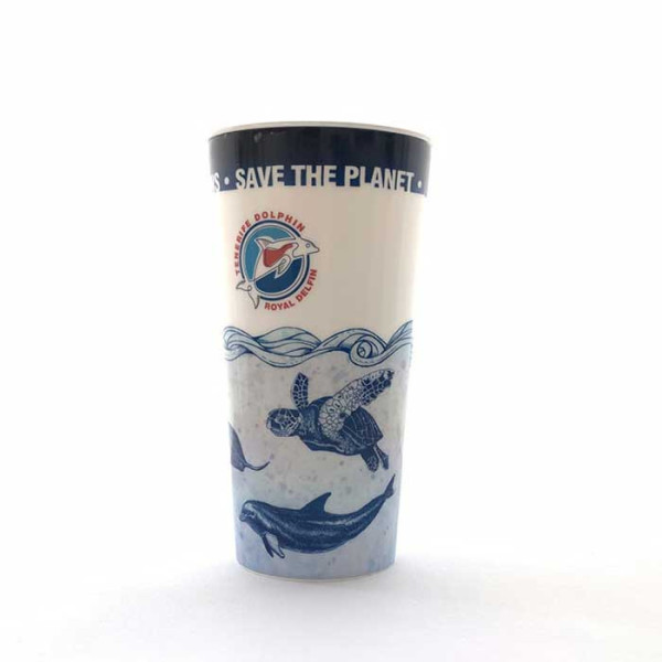 Vaso Save the Whales Save the Dolphins - Tenerife Dolphin